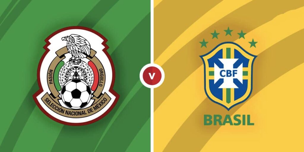 Prognóstico México vs Brasil